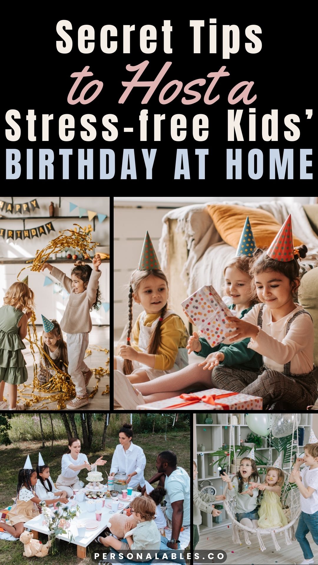kids birthday party ideas at home 4